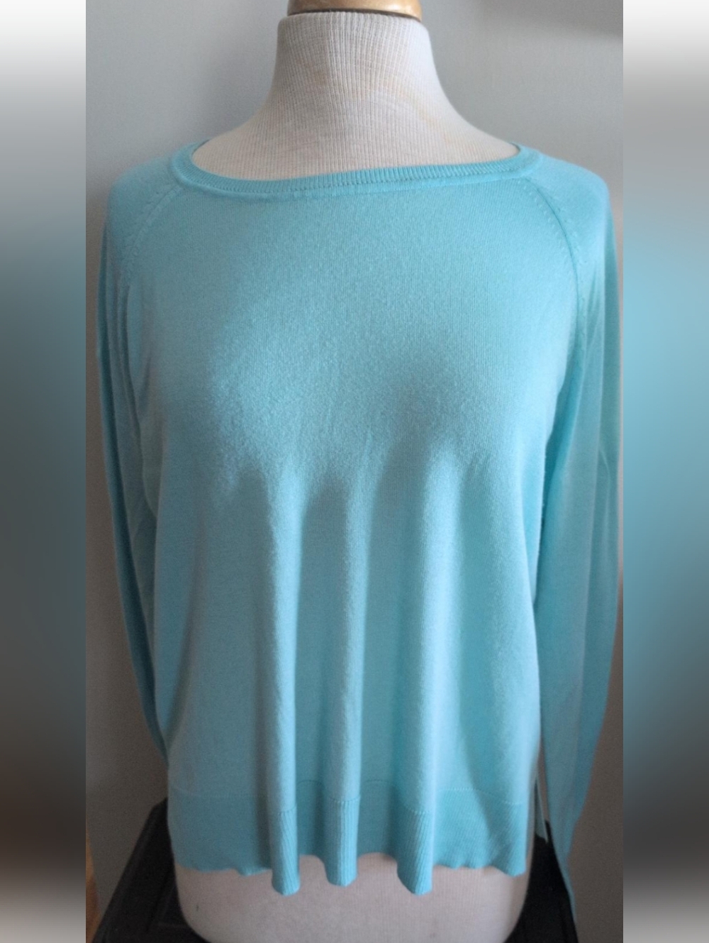 Zara Lightweight Crewneck Knit Sweater